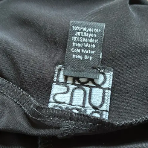 Clara Sun Woo Signature Palazzo Pant Sz XL Black