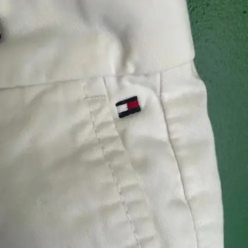 Tommy Hilfiger ‎ White Khaki Shorts Size 2 Super Cute!