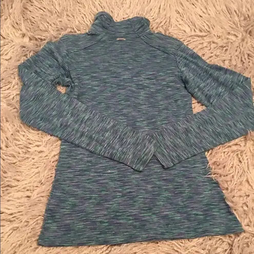 Columbia 🦄  Blue Multi Half Zip Long Sleeve💕