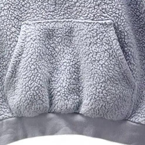 Sanrio Cinnamoroll Teddy Hoodie Sweatshirt Blue Large