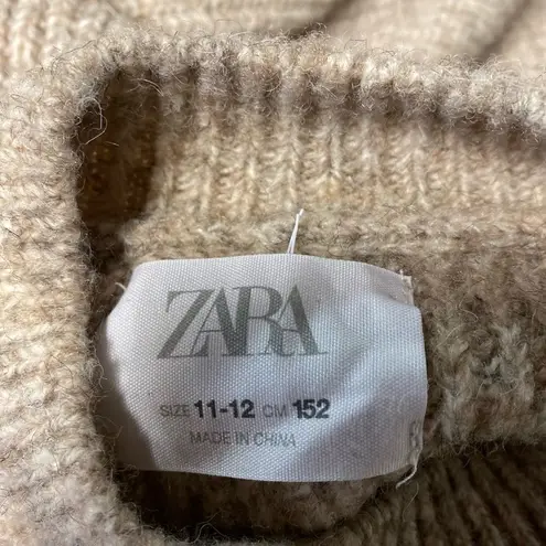 ZARA #206  Chunky Oatmeal Sweater Dress
