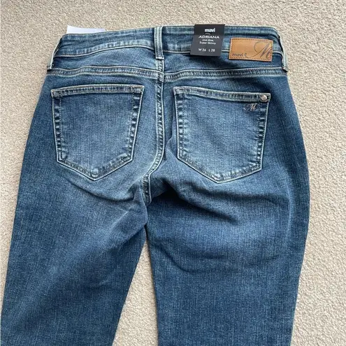NWT MAVI Jeans Adriana Mid Rise Super Skinny Size 26/2 Blue