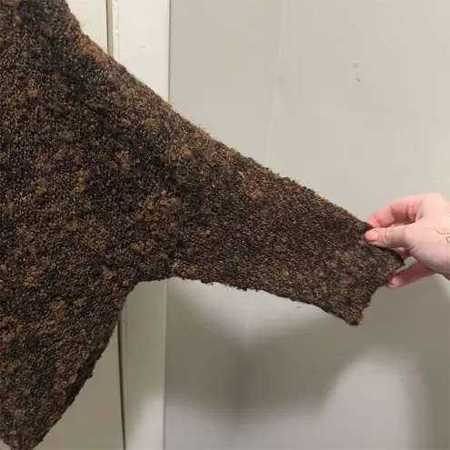 Gimmicks by BKE Buckle Women's Brown Cropped Knit Cardigan Sweater Size S