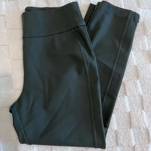 EXPRESS  Olive Green Stretch Dress Leggings | Size Medium