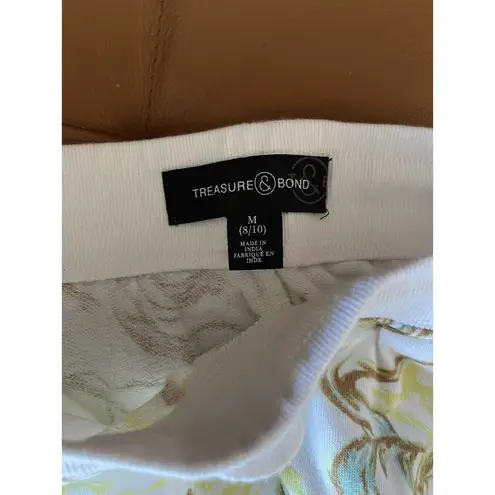 Treasure & Bond NWOT Tropical Floral Modest Bermuda Sweatshorts Size Medium