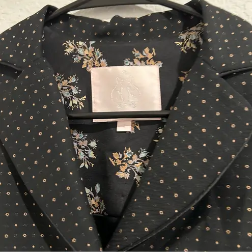 Rebecca Taylor Wool Blend Polka Dot Blazer SIZE 2