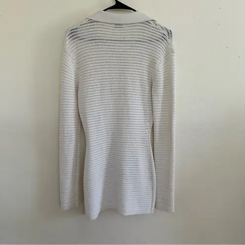 Nanushka Evelyn Knit Collared Cardigan, S