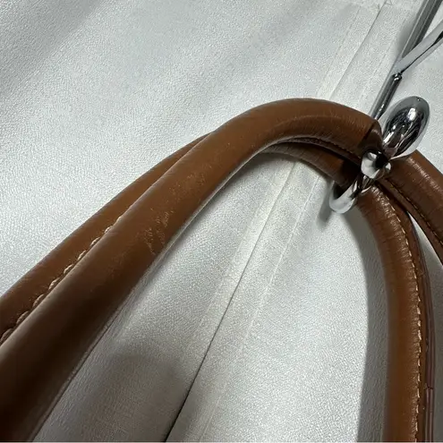 Coldwater Creek Brown Leather Hobo Shoulder Bag Satchel Purse Suede Y2K Boho