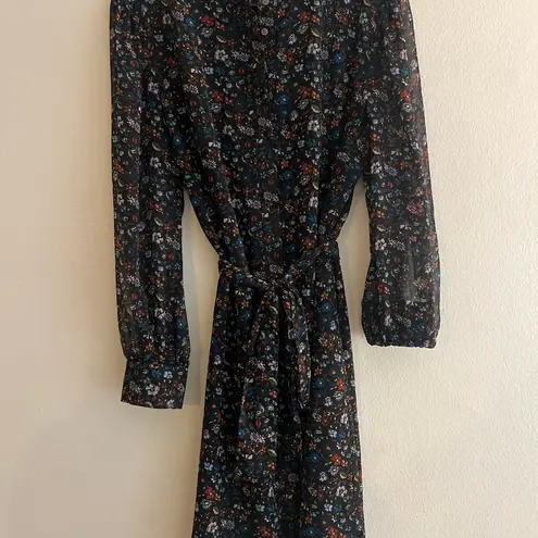 UNTUCKit Long Sleeve Dress Black Size 10