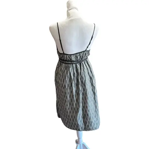 Converse  women's size 4 grey striped spaghetti strap dress