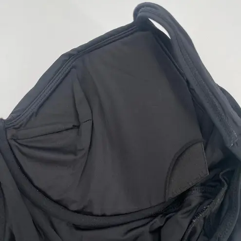 Anne cole Swimsuit Size 18W NWT Live In Color Black Plus Curvy One Piece Ruched