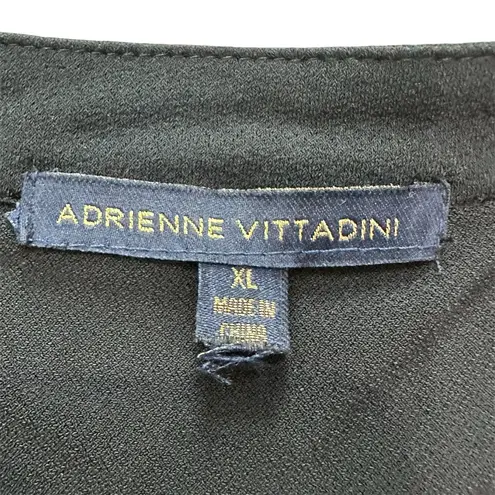 Adrienne Vittadini  women’s black casual‎ top size xl
