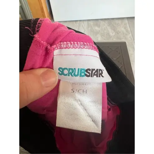 Scrubstar Shocking Pink Scrub Pants Woman’s Size Small