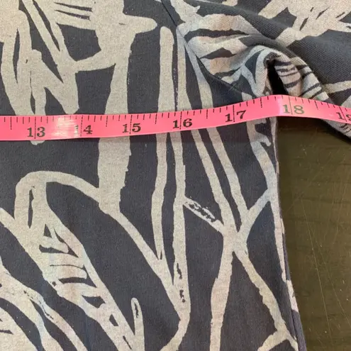 Fresh Produce Fresh Produce XS Leaf Cotton T-Shirt Dress Made in USA Pockets Boho Coastal