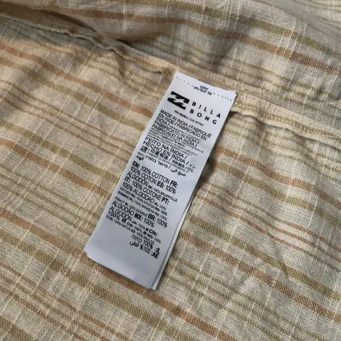 Billabong off duty oversize cotton blazer