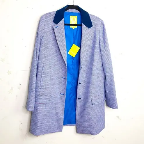 Q Mack printed textured coat Size XL