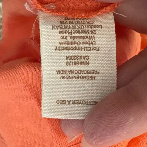 Free People  Wild Horses Mini Dress Persimmon Size‎ Medium