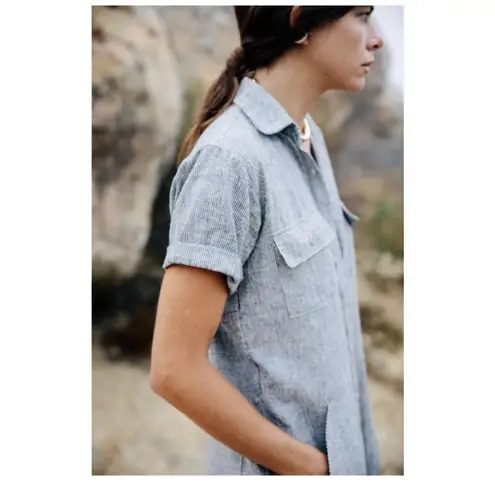 OZMA Painter's Hemp Jumpsuit