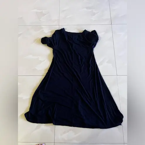 Anthropologie ‎ Cupio Dress Women's XS black Casual Stretchy Pullover lightweight