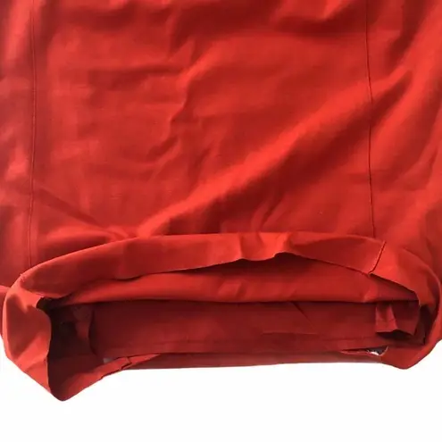 Akris Punto Cutout Jersey Sheath Dress in Fuji Apple Red