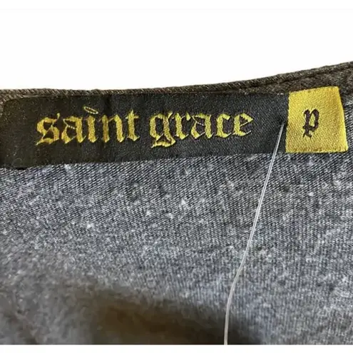 Saint Grace Tank Top Womens XX Small P Gray Supima Modal Racerback REVOLVE Size XXS