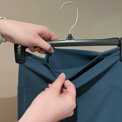 UpWest Blue Flare Wide Leg Leggings Size S