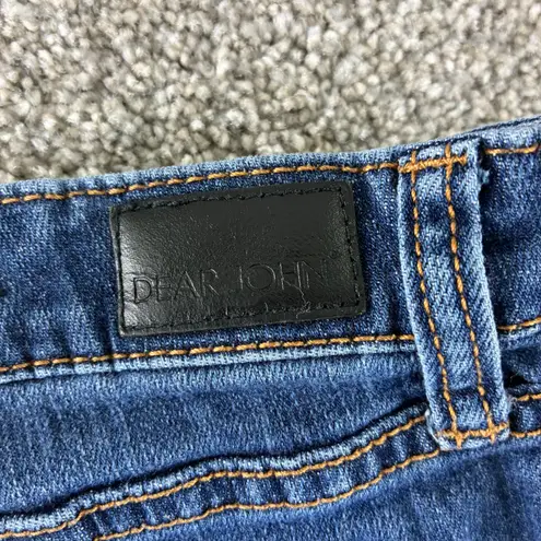 Dear John Denim Shorts Womens Size 33 Blue Jean American Classic High Waisted
