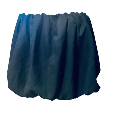 English Factory Bubble Hem Miniskirt Navy Size S NWT