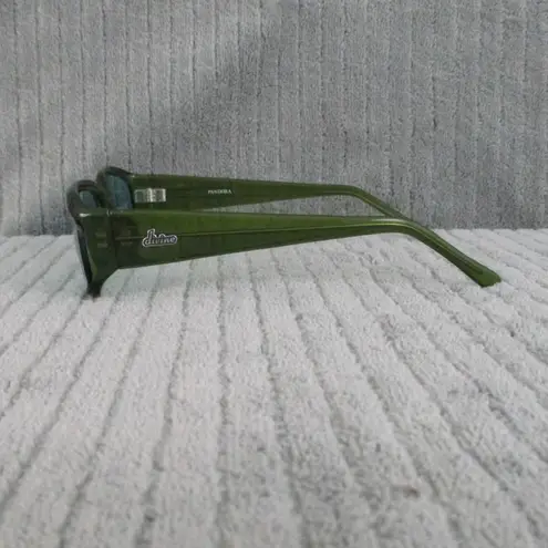 New Divine Eyewear Pandora Green/Clear Green Sunglasses NWT