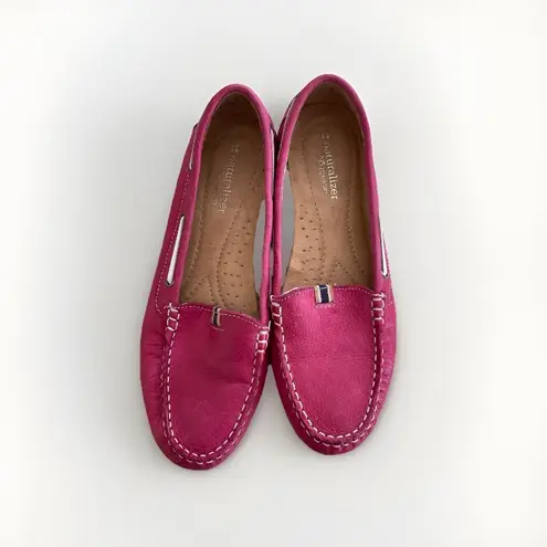 Naturalizer The Hanover Loafer Moccasin Shoes in Pink Sz 8M
