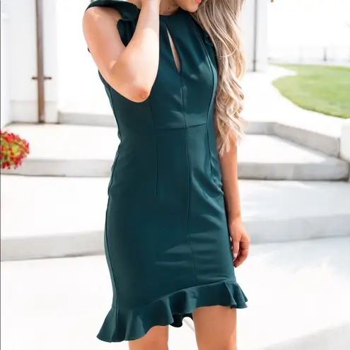 C. Luce ✨HP✨Winsome Bodycon in Emerald✨