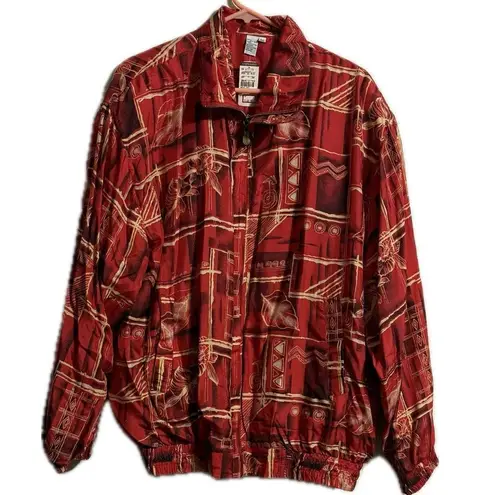 FU DA SILK International Women’s XL 100% silk 2 peace tracksuit NWT