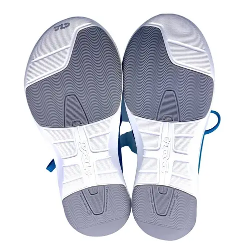 Teva Wander Lace Suede & Canvas Sneaker Shoes Lake Blue Size 5.5 1007765