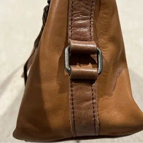 The Sak Ashland Bucket Bag Leather Shoulder Bag inTobacco Brown High Quality bag