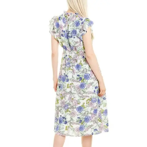 Julia Jordan NWT X Nordstrom Womens Midi Dress Floral