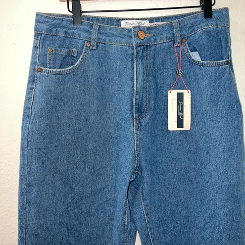 Denim Blvd NWT Medium Wash High Waisted Mom Jeans