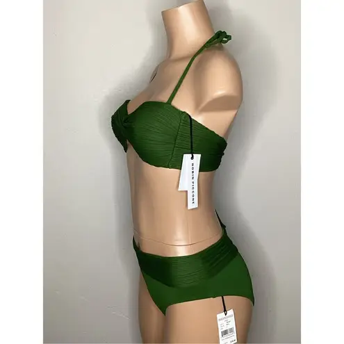 Robin Piccone New. basil green bikini. M-top/S-bottom. Retails $186 - Image 8