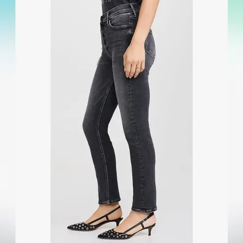 MOTHER Denim NWT MOTHER Women's Pixie Mid Rise Dazzler Ankle Up in Smoke Jeans size 33