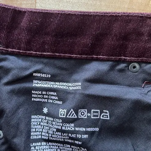 Stitch Fix NWT Edyson High-Rise Hampton Stretch Cotton Skinny Corduroy Pant, 20W