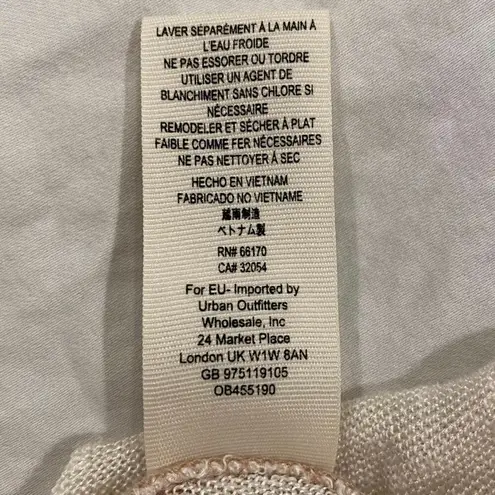 Free People We the Free  Lightweight Long Sleeve Drop Shoulder Shirt Tan