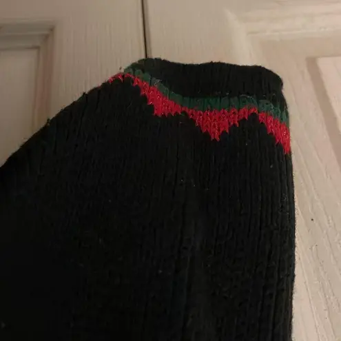 Vintage Adele Knitwear Ugly Christmas Sweater Bear With Gifts Candy Canes XL