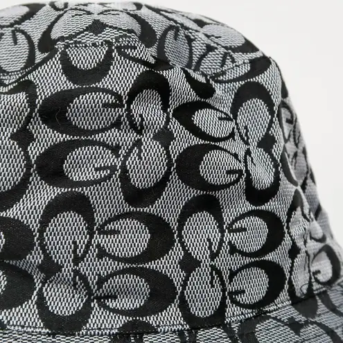 Vintage Y2K Gray & Black GG Logo Bucket Hat