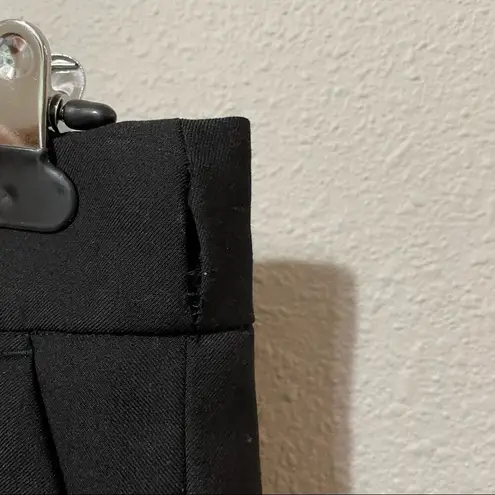 Garnet Hill Black Straight Leg Trouser Dress Pants Womens 6 Academia Preppy