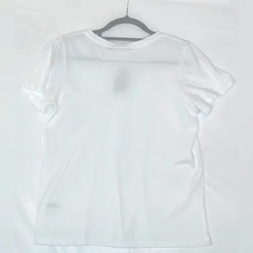 n:philanthropy White Distressed Cutout Tee
Size Medium Made in USA NWT Ethical