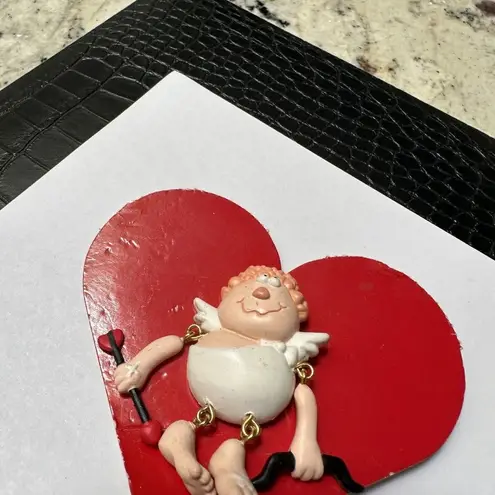Hallmark Cards Cupid With Bow And Arrow Brooch Pin Valetine’s Day HMK