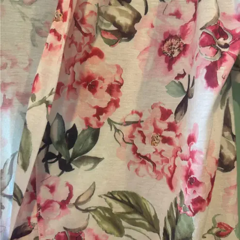 Show Me Your Mumu  Pink and Green Floral Robe