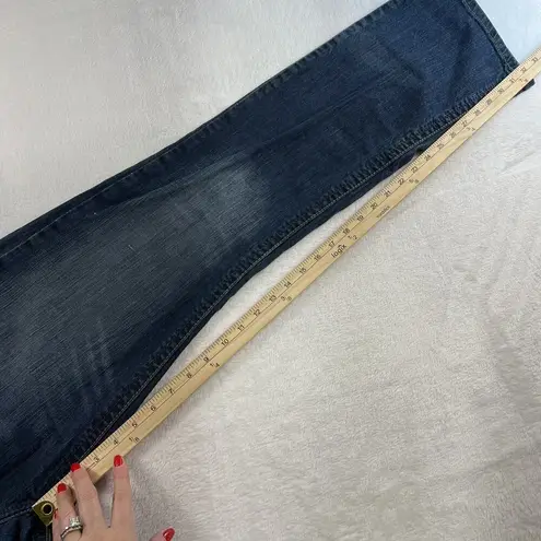 Cruel Denim 13 30L Blake Jeans Blue Bootcut Stretch Western Distressed Rocky Size 30