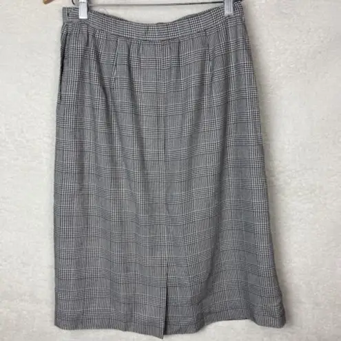 American Vintage Vintage Weathervane Petites Skirt Plaid A-Line Midi Union Made in‎ USA Size 10