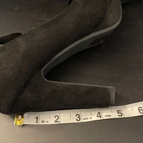 McKoine Black Platform Mary Jane Round Toe Pumps Women’s Size EUR 38