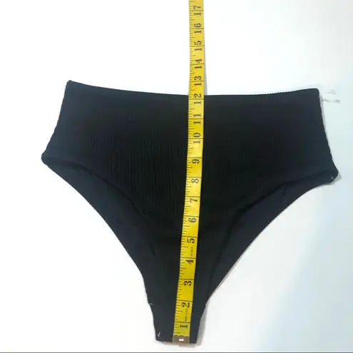 Topshop  Ribbed High Waist Bikini Bottoms